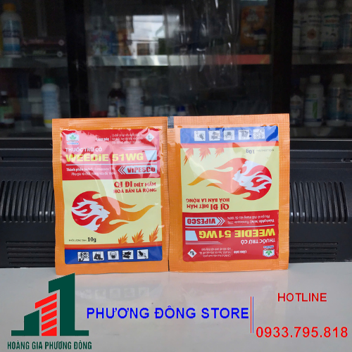 Thuốc trừ cỏ weedie 51wg 